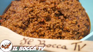 450 - Ragù toscano...la fatica non è invano! (ricetta sugo di carne tipico toscano fatto in casa)