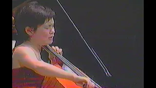18-yr old Han-Na Chang plays Glazunov Chant du ménestrel (2001)