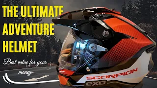 SCORPION ADF 9000 Adventure Motorcycle Helmet.. Best Value for your money!!!