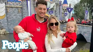 Patrick Mahomes and Wife Share First Photo of Son's Face at Disney After Super Bowl Win | PEOPLE