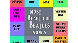 MOST BEAUTIFUL BEATLES SONGS - All my Loving (Cover)