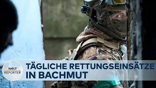 LAGE IN BACHMUT: Wie ein 24-Jähriger täglich Menschen von der Front rettet | WELT REPORTER