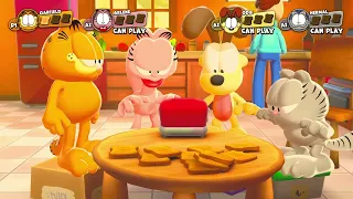 Garfield Lasagna Party: Catch It win