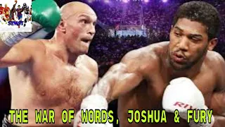 (Ride Along) Anthony Joshua & Tyson Fury Starts The War Of Words 🔥🔥🔥
