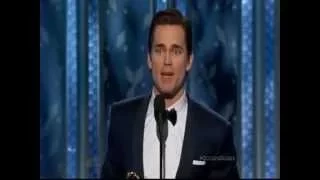 Matt Bomer wins Golden Globe Award