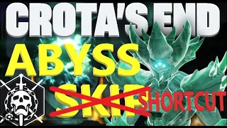 Crota's End Abyss "Shortcut",  Strand and Well Skate Methods
