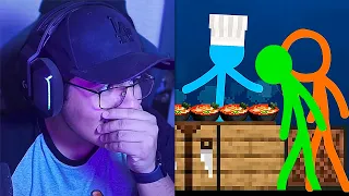 Locochon REACCIONA a ANIMATION vs MINECRAFT EP 32