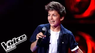 Antek Scardina – „CAN'T STOP THE FEELING!” – Blind Audition – The Voice Kids Poland