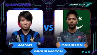 Japan vs Pakistan | Gamers8 TEKKEN 7 Nations Cup - Day 2 Group Match #gamers8 #tekken7 #arslanash