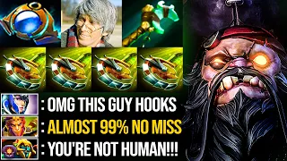 OMG NEW DENDI PUDGE MID!!! INSANE 26KILLS ALMOST 99% NO MISS HOOKS | Pudge Official