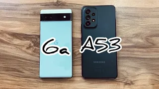 Google Pixel 6a vs Samsung Galaxy A53