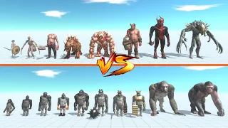 Infernals vs Mutant Primates - Animal Revolt Battle Simulator