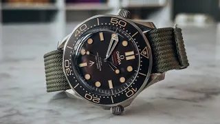 Omega Seamaster 300M No Time To Die Review - Short Bracelet and Straps