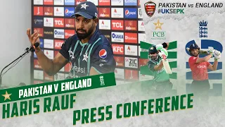 Haris Rauf Press Conference | Pakistan vs England | 4th T20I 2022 | PCB | MU2T