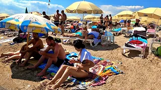【4K】BEACH WALK COSTINESTI 2020 Discover the Black Sea Sunny Beaches - Plaja Charm Romania (Part 4)