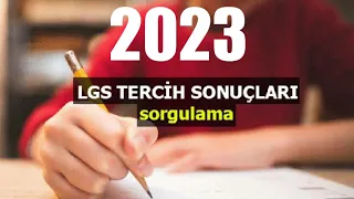 2023 LGS Tercih Sonuçlarına Nereden ve Nasıl Bakılır?