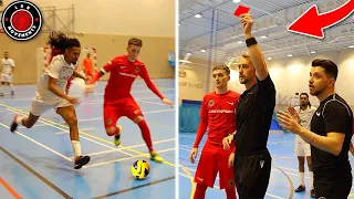 I Played in a PRO FUTSAL MATCH & THIS Happened to us... (Football Skills & Goals)