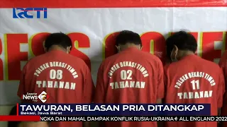 Belasan Pelaku Tawuran di Bekasi yg Viral di Medsos Berhasil Diamankan #SeputariNewsPagi 18/03