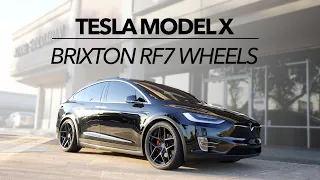 Best Deep Concave Wheels for Tesla Model X (Brixton RF7)