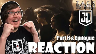 ZACK SNYDER'S JUSTICE LEAGUE | Part 6 & Epilogue | Movie Reaction/Review | #RestoreTheSnyderverse