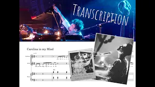 Carolina in my Mind - Jacob Collier // Transcription (small part)