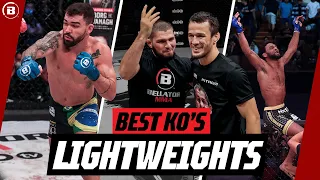 The VERY Best Lightweight Knockouts of ALL TIME!😮‍💨 | Bellator MMA