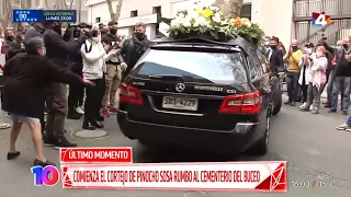 Algo Contigo - Así comenzaba el cortejo de Pinocho Sosa rumbo al Cementerio del Buceo