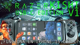 ¿ES COMPATIBLE EL RAZER KISHI V1 CON EL IPHONE 15 USB-C?