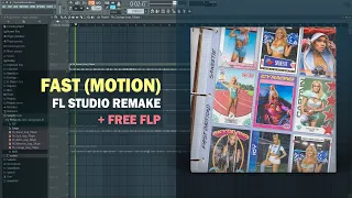 Saweetie - Fast (Motion) (FL Studio Remake + Free FLP)