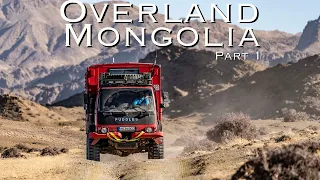 Overland Mongolia 4x4 Pt .1 Tiny home Overland truck Crosses the Gobi desert.