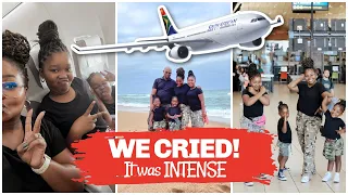 The Kids' first time on a plane | Flying with 3 kids || @OleratoAndFamily