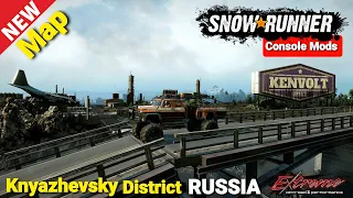 New Map Kenyazhevsky District RUSSIA In Snowrunner Update xbox one