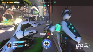 Symmetra Play of the Game via Spawn Camp