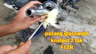 cara ganti gasbul motor F1ZR _ glasswool yamaha f1zr