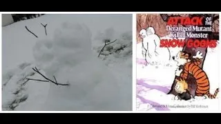 Attack of The Killer Monster Snow Goons IN REAL LIFE