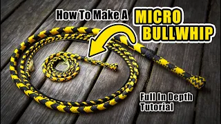 How To Make A Miniature Pocket Sized Bullwhip