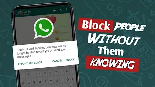 How To Block Someone On Whatsapp Without Them Knowing | From Android (2022)🔥 |