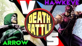 Sub-Zero & Arrow REACT - Green Arrow VS Hawkeye | DEATH BATTLE (Marvel vs DC Parody)