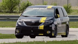 Toyota Sienna R-Tuned Minivan - One Lap of America - Autobahn Country Club