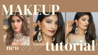 Makeup Look Inspired by Kriti Sanon #NykaaPinkSummerSale2024 #WeddingMakeup #MakeupTutorial