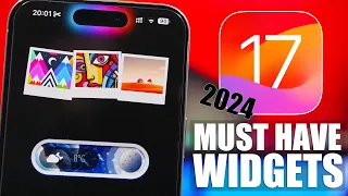 Best iOS 17 WIDGETS - You Must Have [2024]