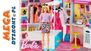 BARBIE 💝 WYMARZONA SZAFA BARBIE z ubrankami👗 MegaDyskont