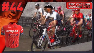 POGACAR VS DRAPAC #44 || Pro Cycling Manager 2023 Career Mode