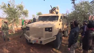 The armored Panthera F9 vehicles used by Syria