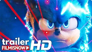 SONIC THE HEDGEHOG Trailer NEW (2020) | James Marsden, Jim Carrey Videogame Movie