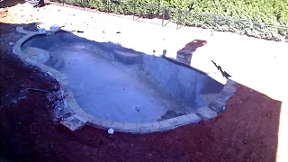 Time Lapse: Pool Construction Pt. 5