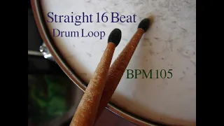 [Drum Loop]Straight 16Beat 105BPM