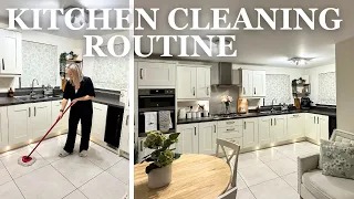 Weekly Evening Kitchen Cleaning Routine | Clean with Me | Cleaning Motivation UK