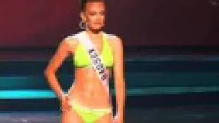 Kosovo - Miss Universe 2008 Presentation - Swimsuit