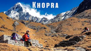 Trekking to Khopra Danda from Ghorepani in Nepal | Travel Video | Enchanting Alpine Lake of Khayer